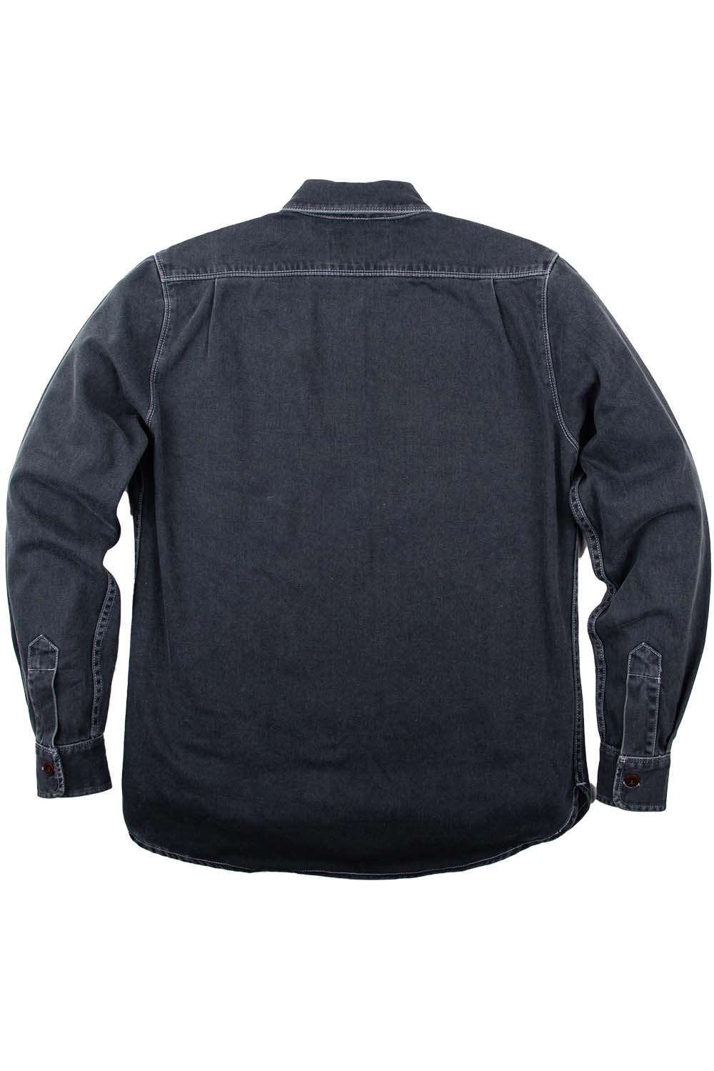 Freenote Cloth - Utility Shirt - Charcoal - Back