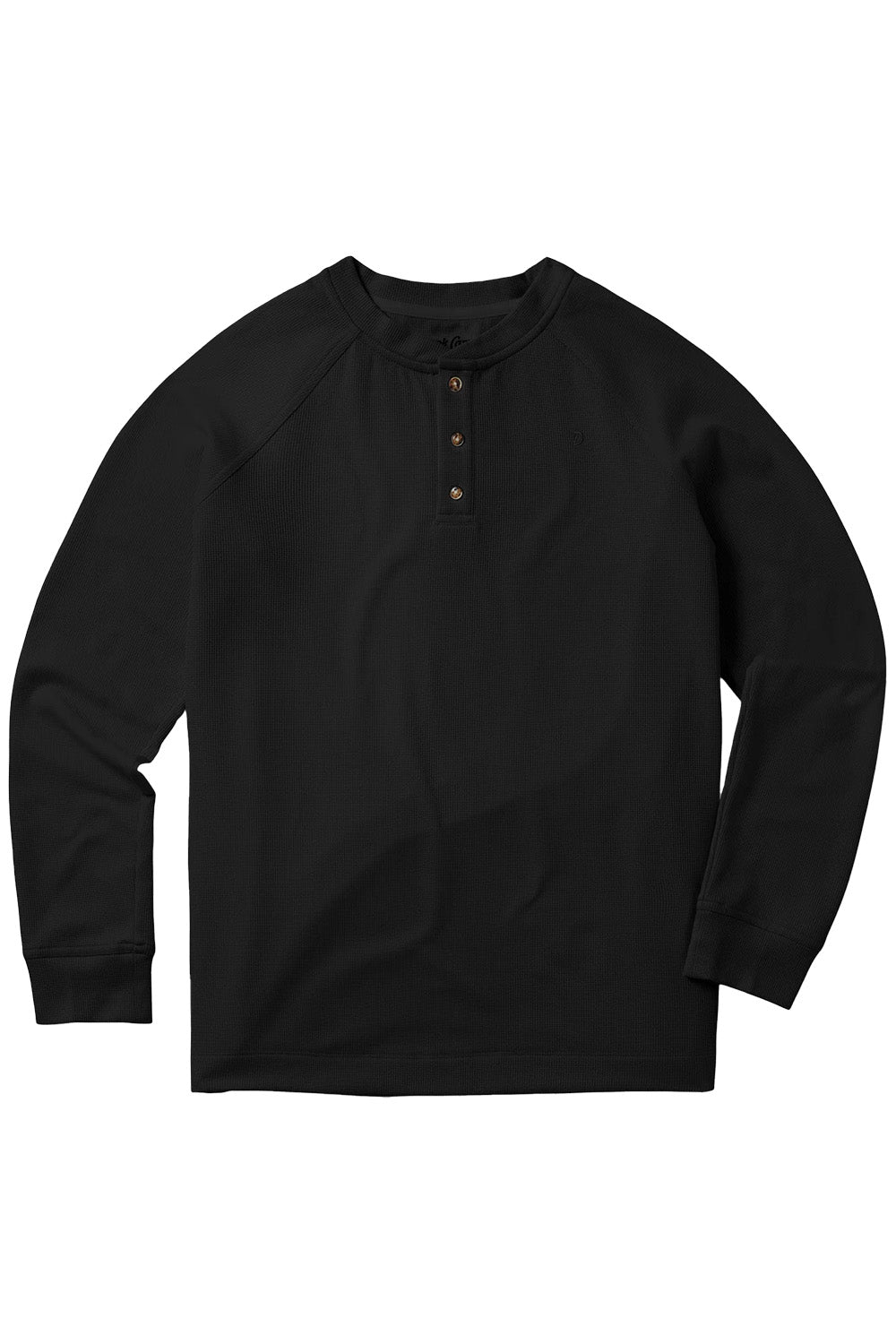 M's HILL COUNTRY TURBODRY HENLEY Black — REVOLVR Menswear