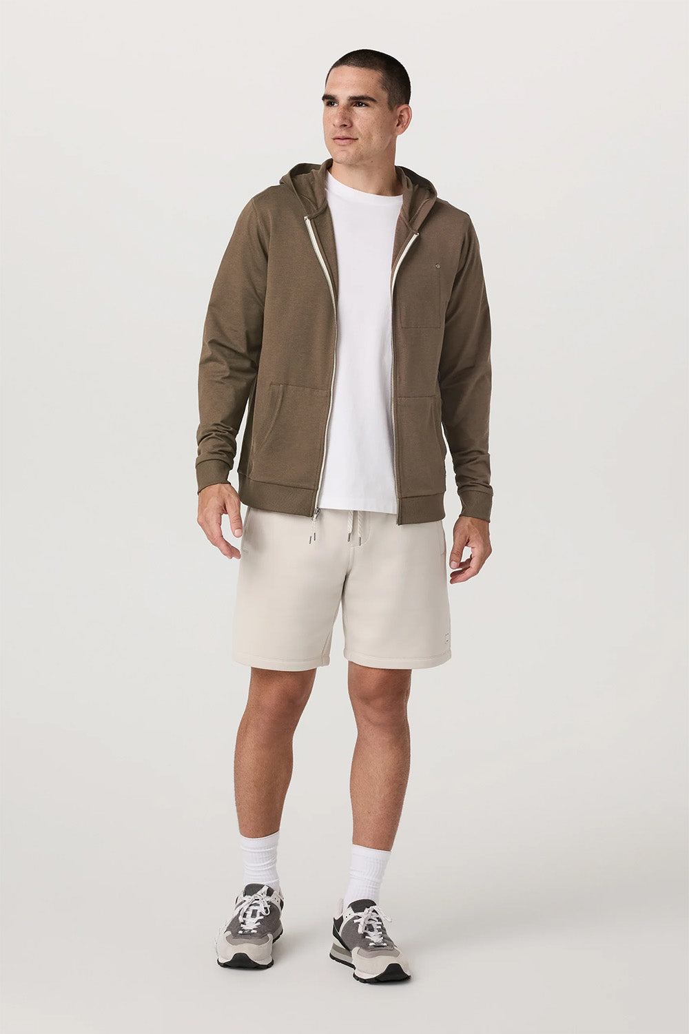 Vuori - Coronado Hoodie - Espresso Heather