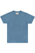 Dehen Heavy Duty Pocket Tee in Faded Blue — Flatlay view