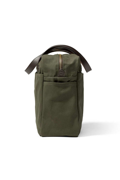 Filson - Tote Bag with Zipper - Otter Green - Side