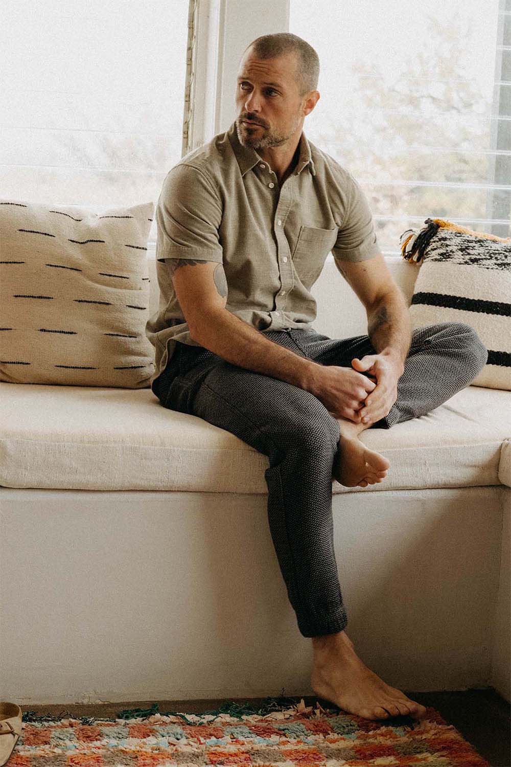 THE APRES PANT Charcoal