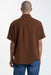 Thrills - Minimal Thrills Seersucker SS - Chestnut - Back
