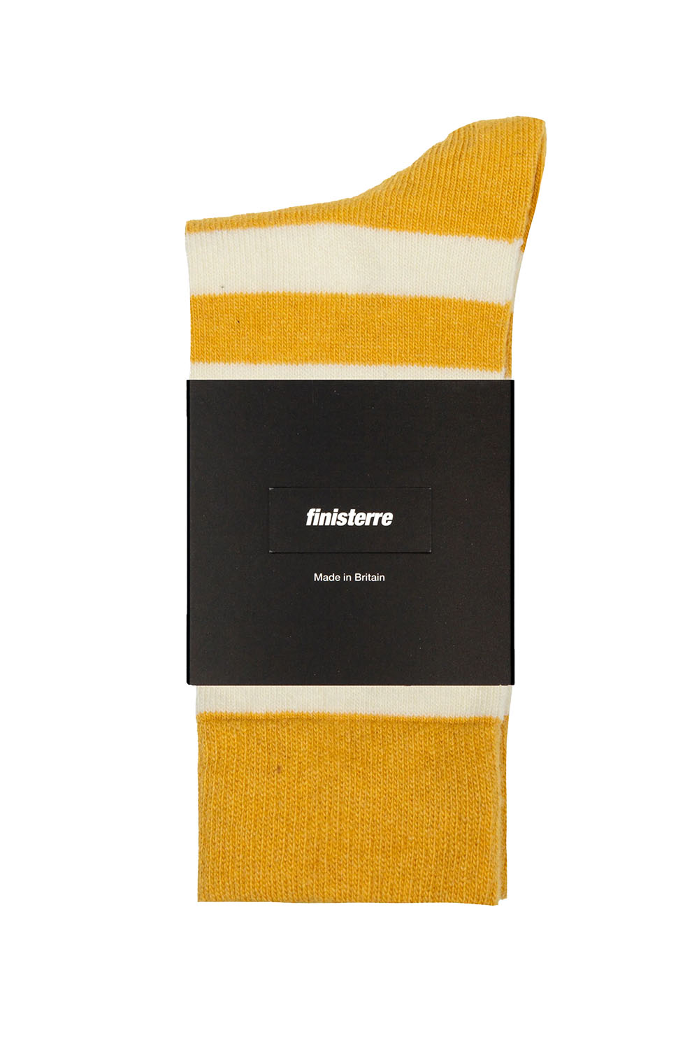 Finisterre - CLASSIC STRIPED SOCK Buckthorn/Ecru - Package