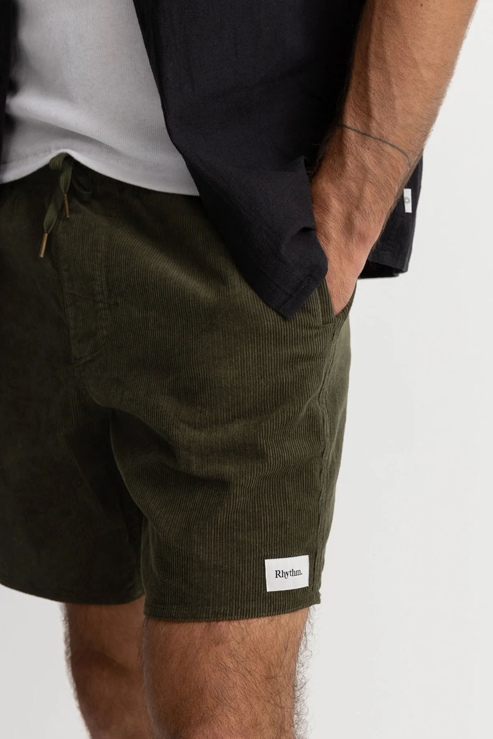 Rhythm - Classic Cord Jam - Olive - Detail
