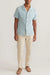 Marine Layer - Beach Texture Resort Shirt - Sterling Blue