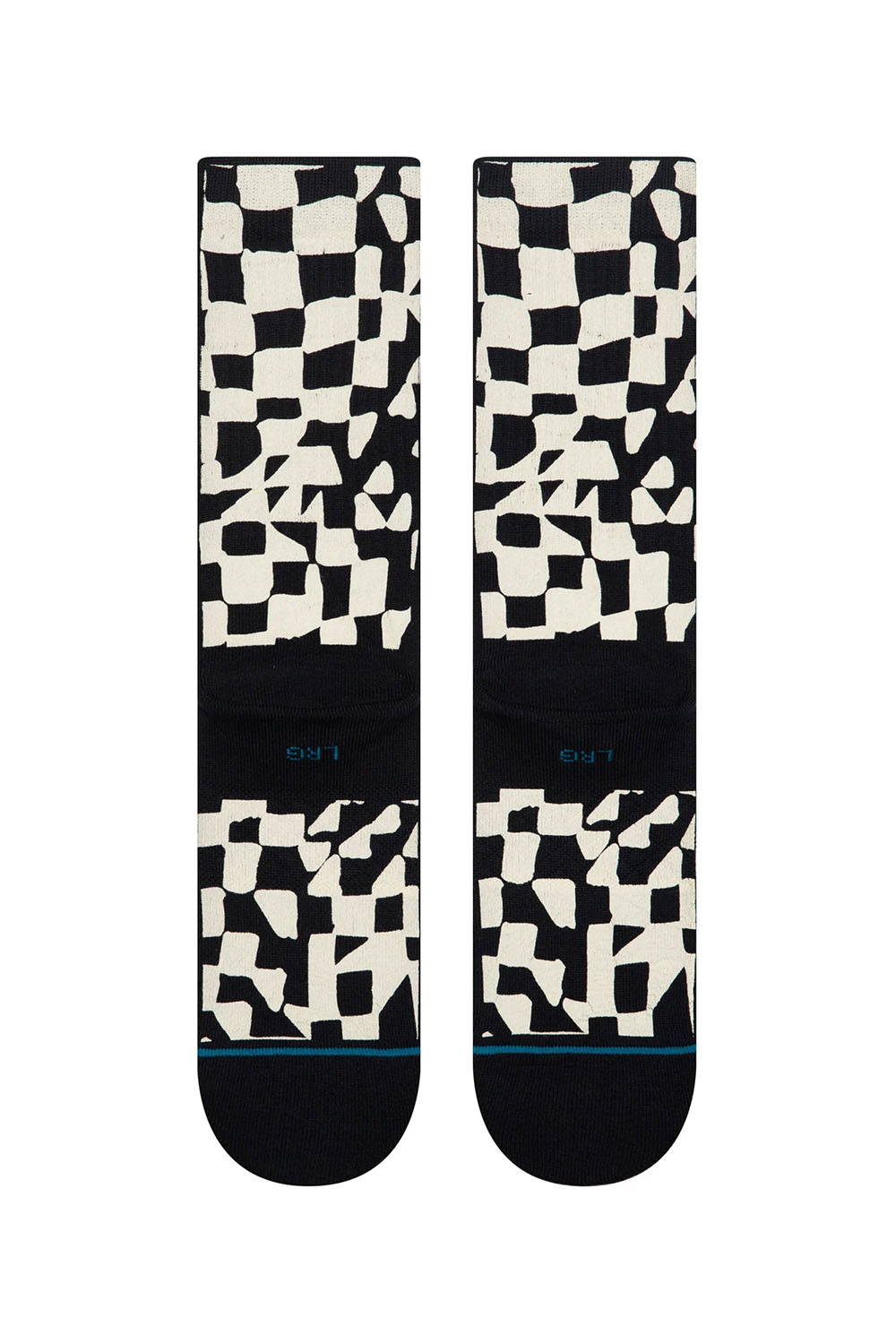 Stance - Wave Check Crew - Black - Back