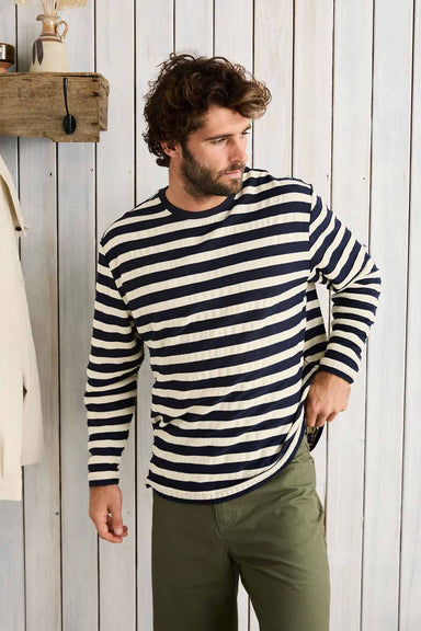 Rhythm Terrain LS T-Shirt in Palm — Quarter view