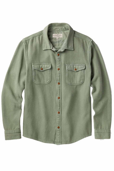 Outerknown - Chroma Blanket Shirt - Off Duty Drab - Flatlay