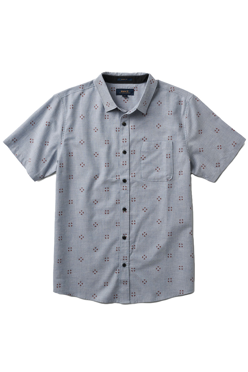 Roark - Scholar Oxford SS - Cascata - Flatlay