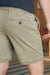 Faherty - Coastline Chino Short - Mountain Olive - Detail