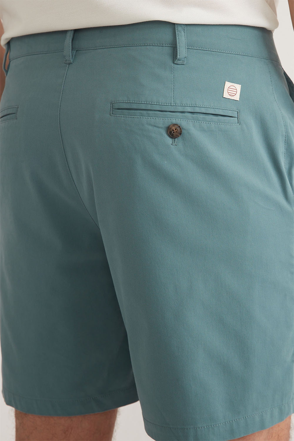 Marine Layer - Breeze Chino Short 7" - North Atlantic - Back