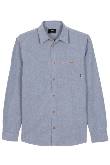 Finisterre - Gylly Shirt - Indigo Dobby - Flatlay