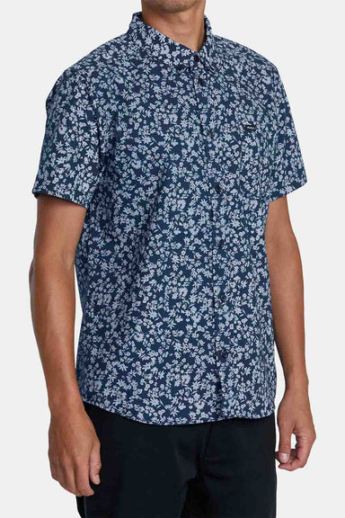 RVCA - That'll Do Print SS - Petrol Blue - Side
