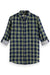 Scotch & Soda - Double Face Check Shirt - Sky Captain - Flatlay