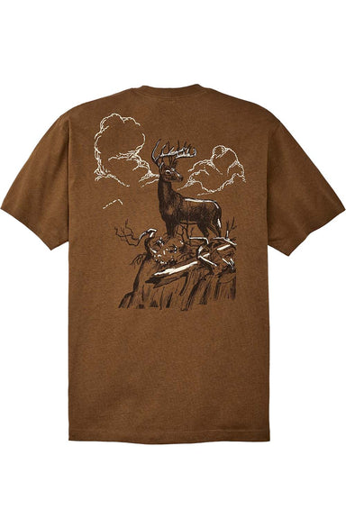 Filson - Frontier Graphic T-Shirt - Faded Earth Deer - Back
