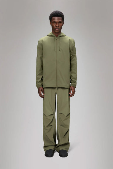 RAINS SUVA HARDSHELL JACKET Marsh Front