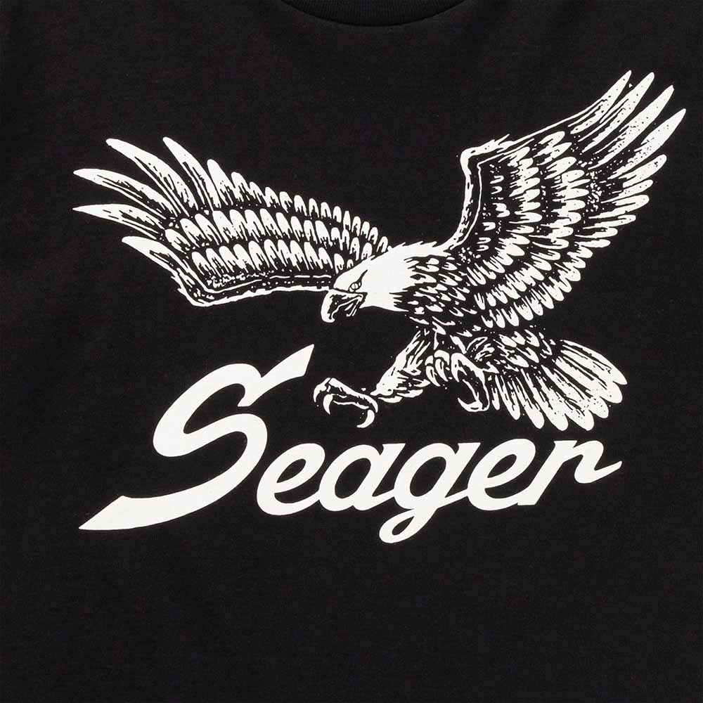 Seager - Wingspan Tee - Black - Detail