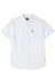 Brixton Charter Print Short Sleeve in White/Geo — Flatlay view