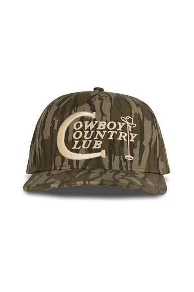 Sendero - Cowboy Country Club Hat - Moss Oak - Front