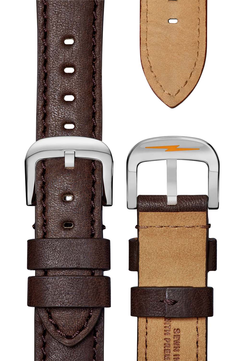 Shinola - Canfield 43mm - Dark Olive - Straps