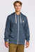 Billabong ALL DAY ZIP UP Midnight Blue Front