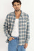 Rhythm Sur LS Flannel Natural Front