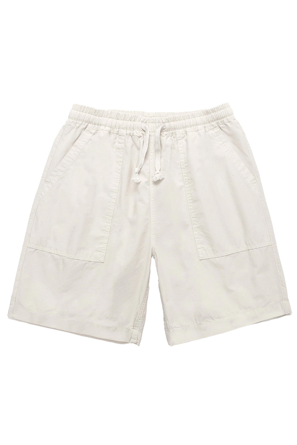 Service Works - Poplin Chef Short - Salt - Front