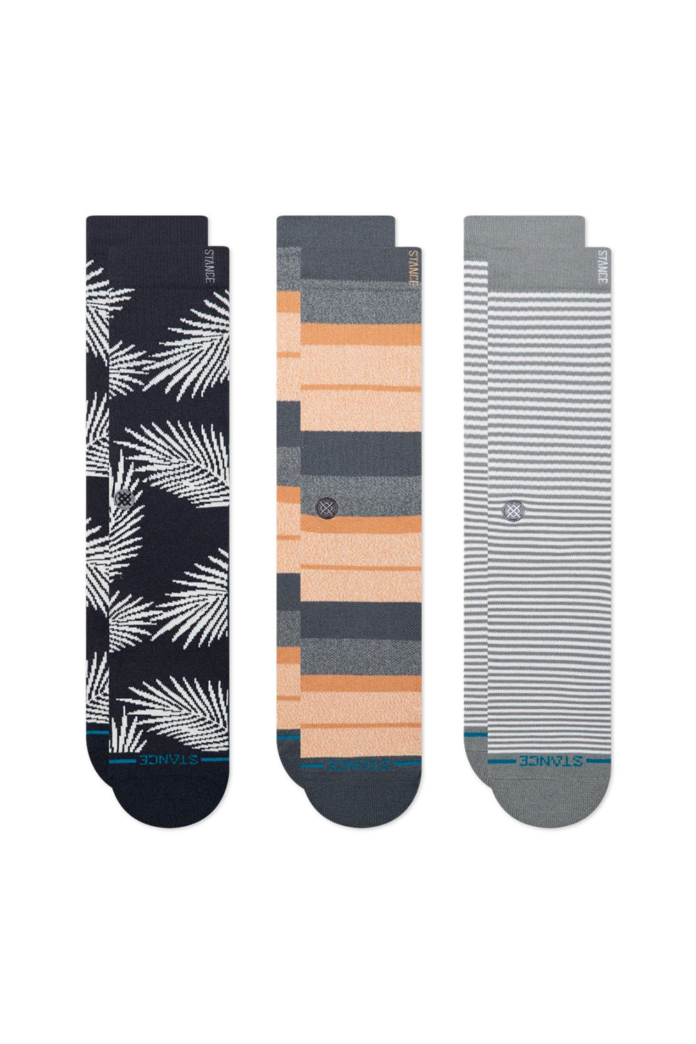 Stance - Frond 3 Pack - Navy - Angle