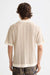 Scotch & Soda - Structured Knitted Polo - Eggnog - Back