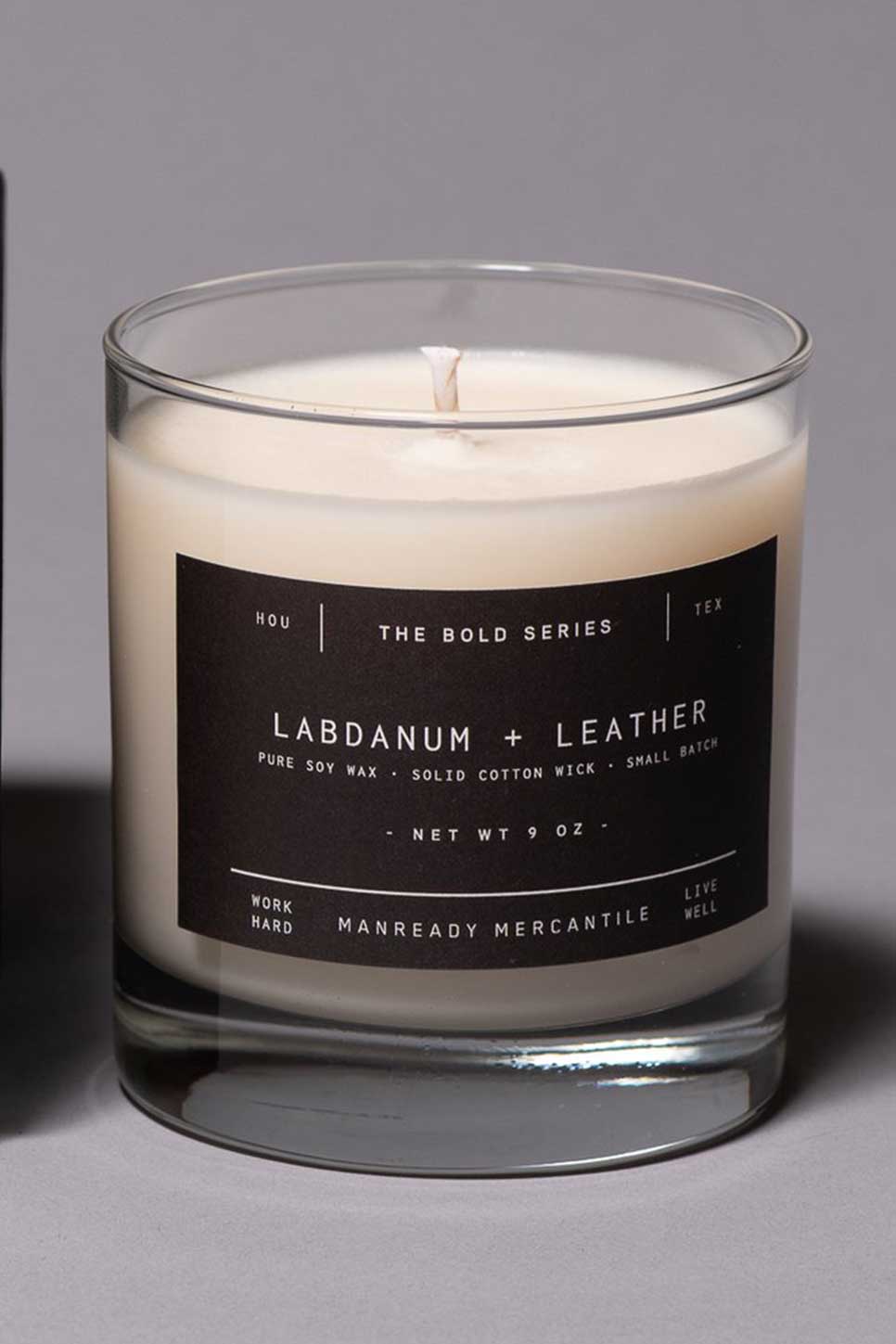 Manready Mercantile - Labdanum + Leather Candle