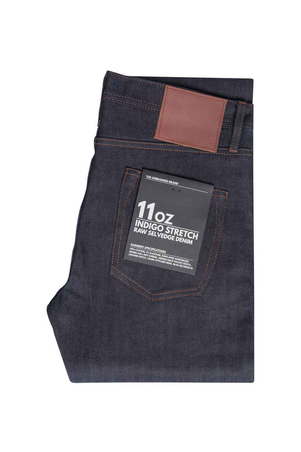 Unbranded - UB422 Tight Fit Stretch Selvedge - Flatlay