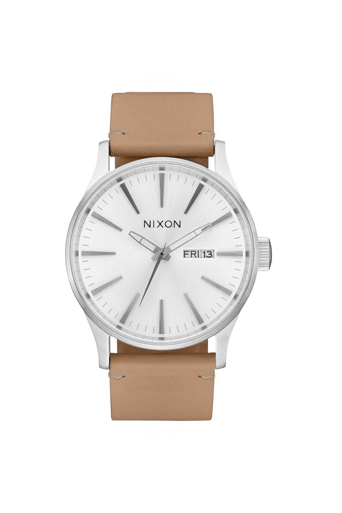 SENTRY LEATHER - ALL SILVER/TAN