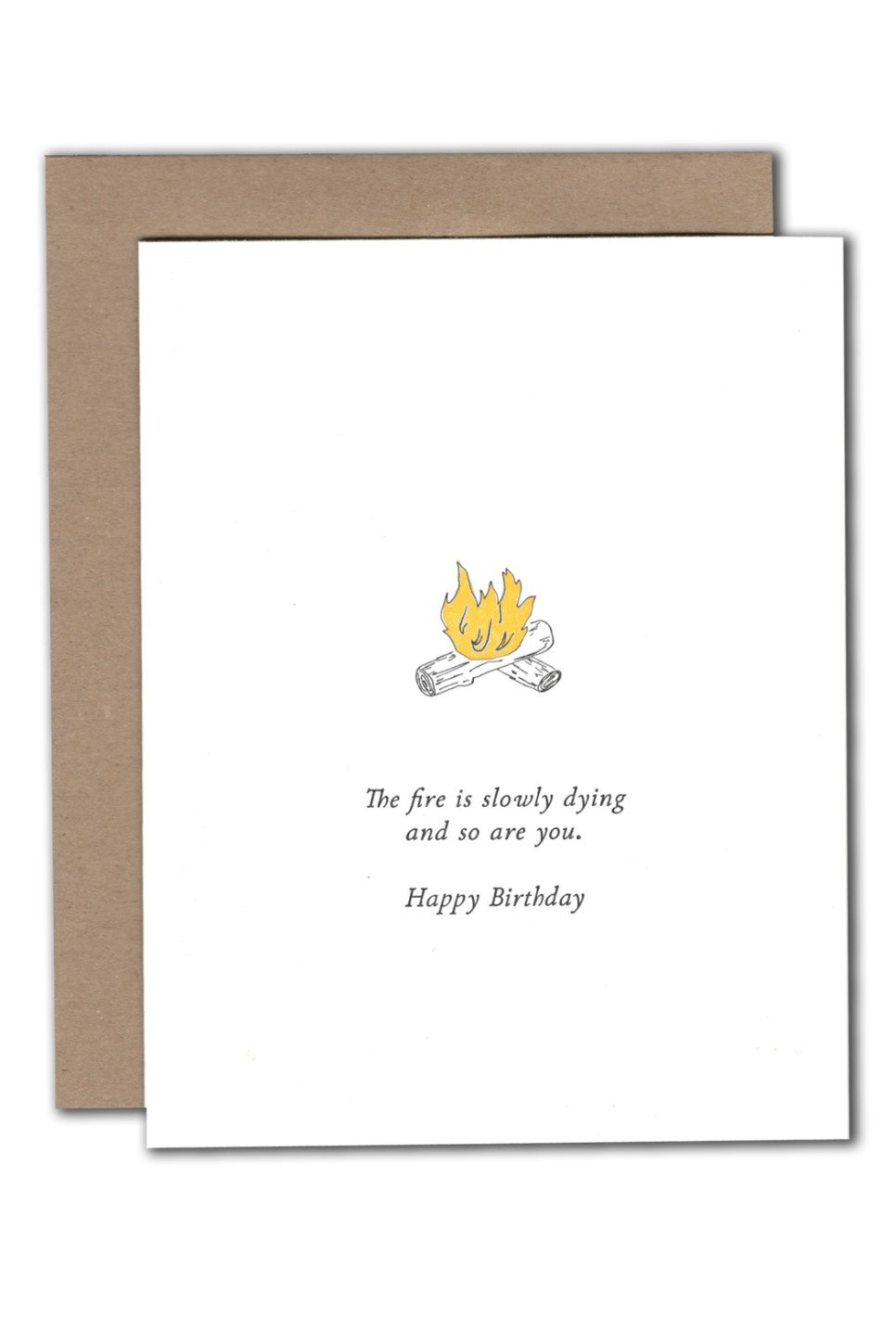Power & Light Press - Dying Bday Card