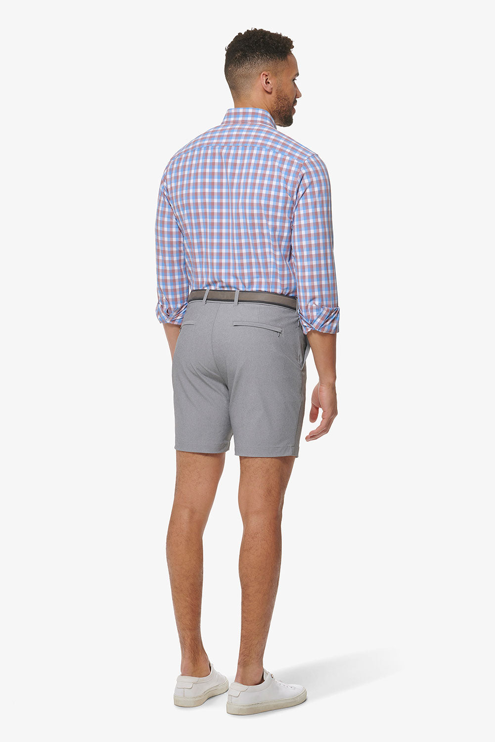LEEWARD LS Provence Multi Plaid