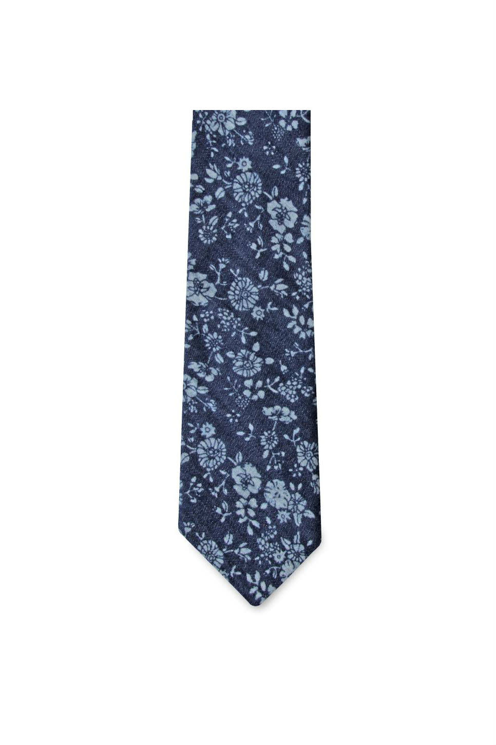 THE BEAL TIE Dk Blue Floral