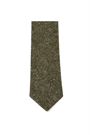 Pocket Square Clothing - The Ortega Tie - Olive Green