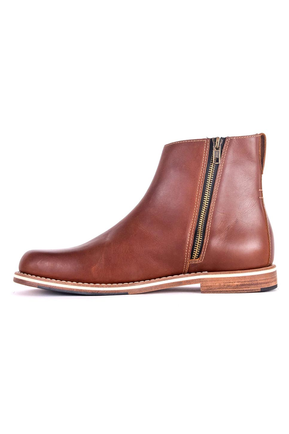 Helm Boots - The Pablo - Brown - Side