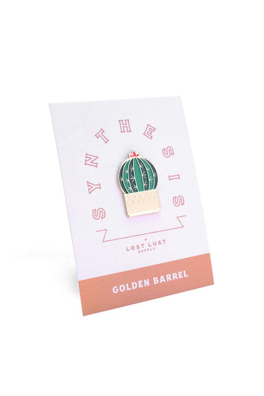 Lost Lust Supply - Golden Barrel Pin - Package
