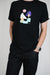 REVOLVR - Mountain Puff SS Tee - Black - Front