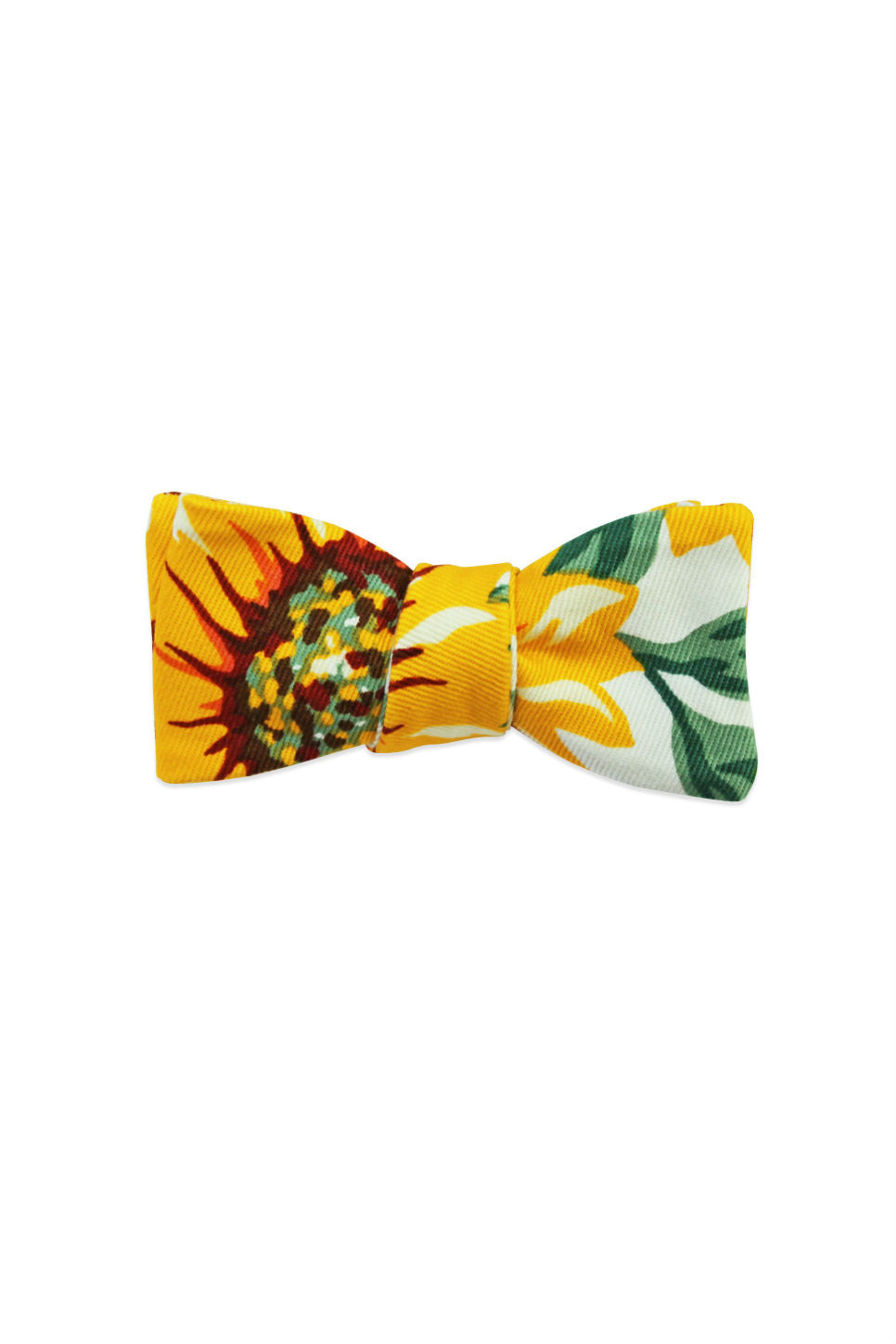 Pocket Square Clothing - The Laila Sunflower Bow Tie - Floral Print