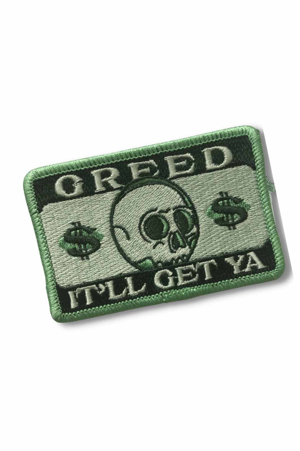 Outpatch - Greed Patch - Front
