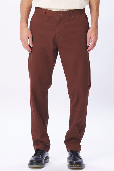 Obey - Straggler Pant - Sepia Brown - Front