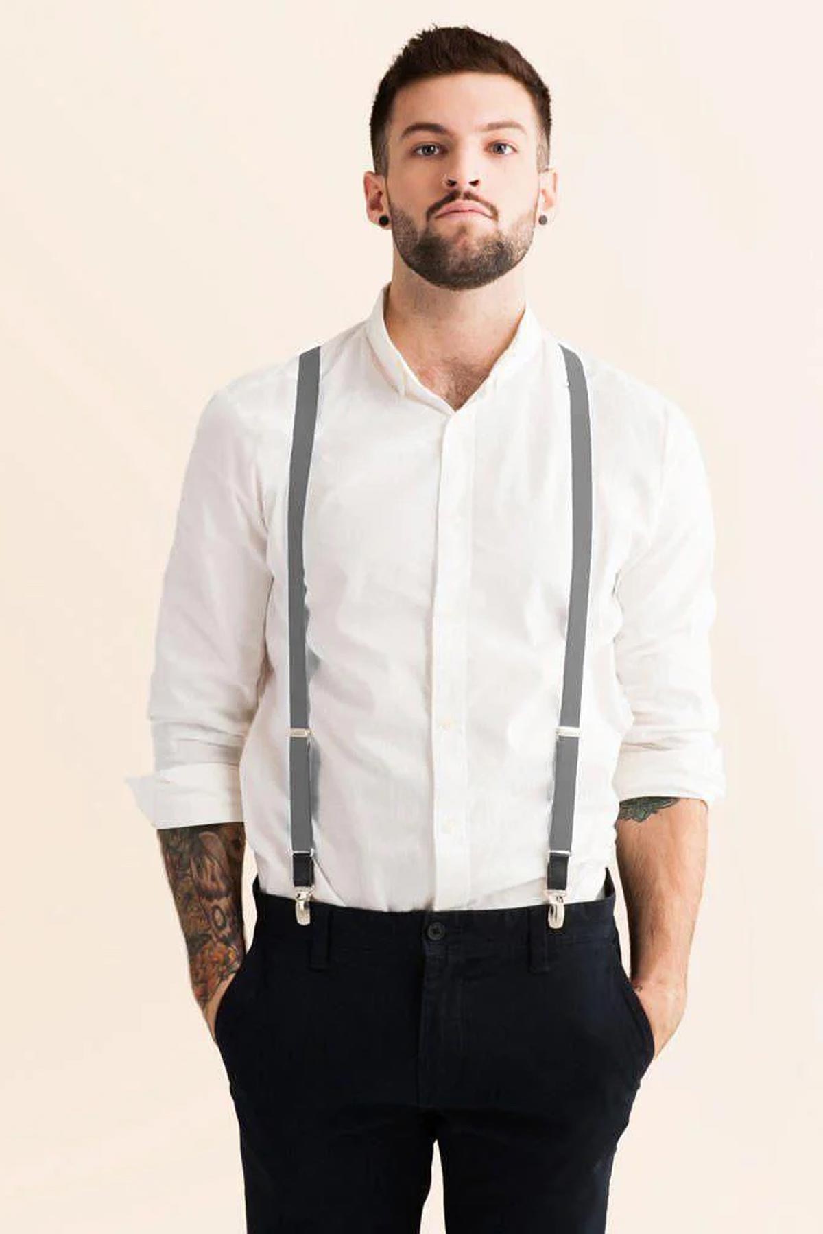 JJ SKINNY SUSPENDERS — REVOLVR Menswear