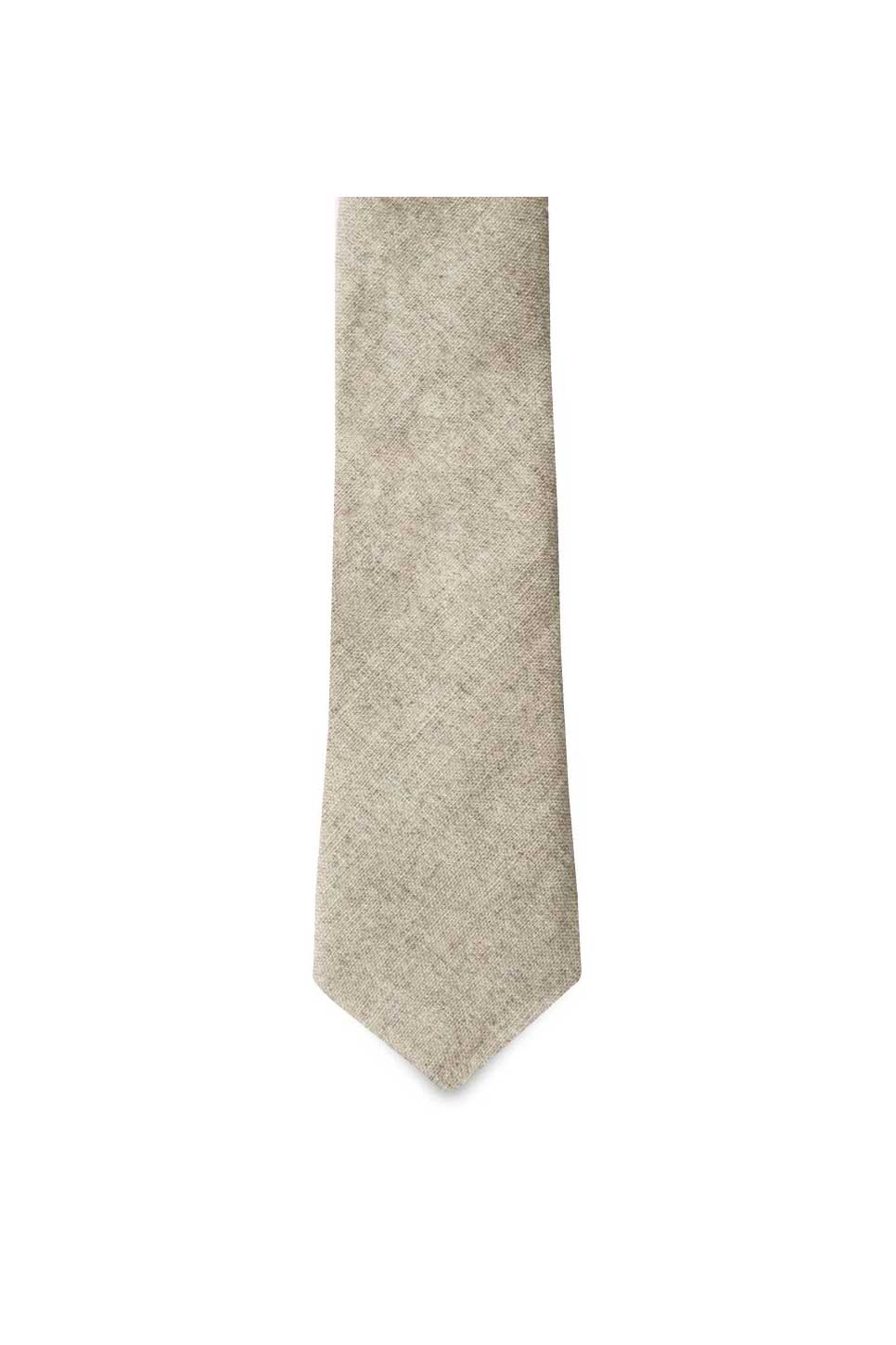 Pocket Square Clothing - The Kirk Tie - Natural