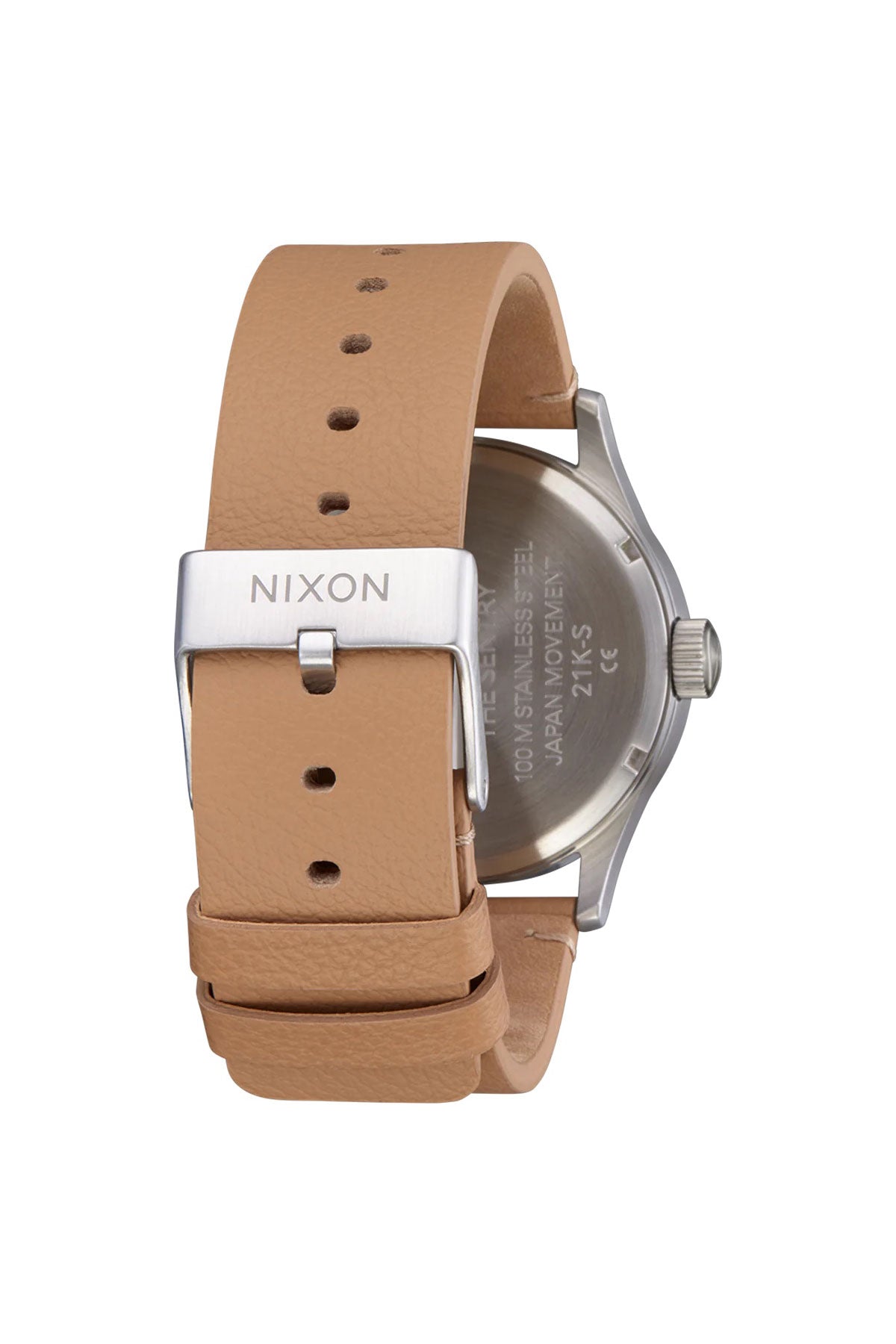 SENTRY LEATHER - ALL SILVER/TAN