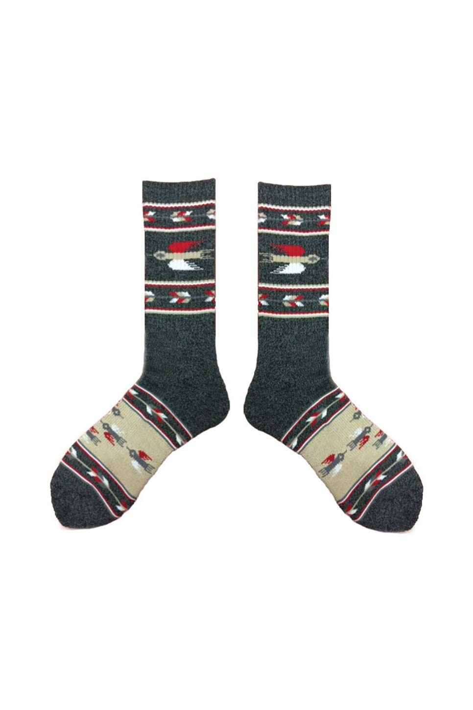 ampal creative t-bird socks charcoal grey