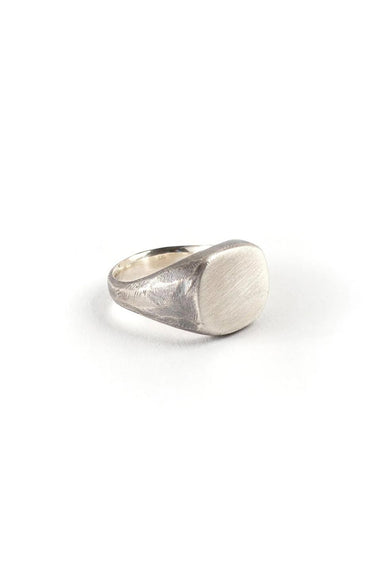 Studebaker Metals - Signet Ring - Sterling Silver Work Patina