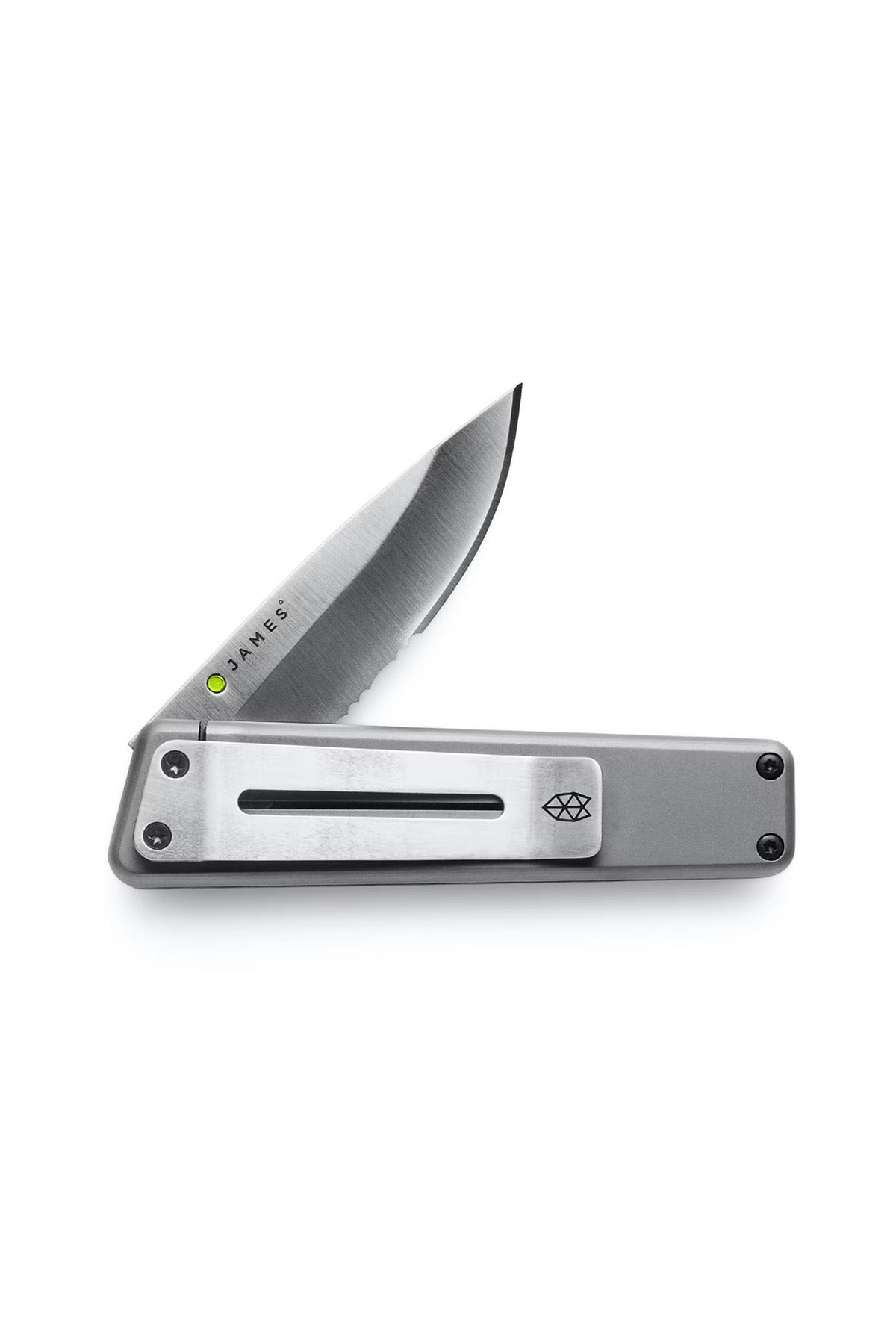 The James Brand - The Chapter Knife - Titanium/Stainless Serrated