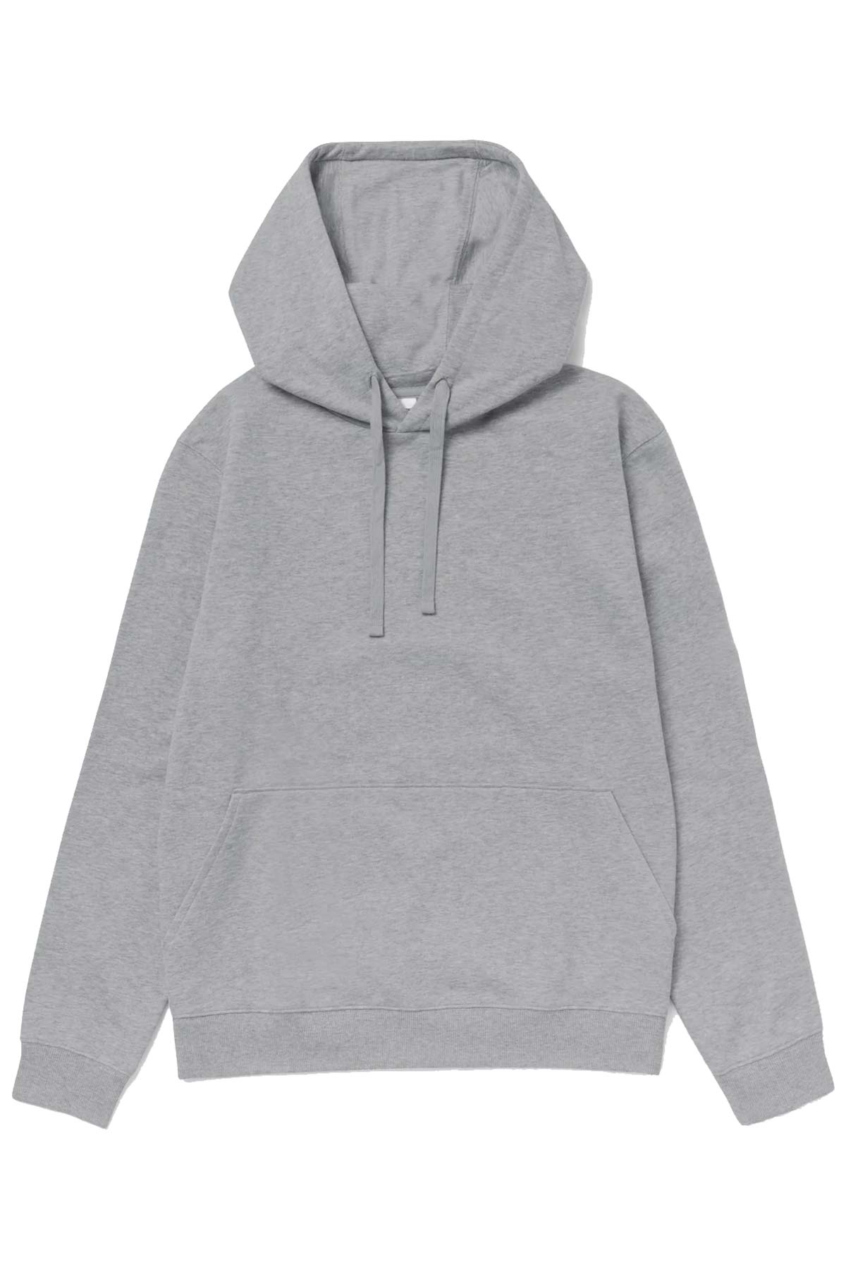Richer Poorer - Recycled Pullover Hoodie - Heather Grey - Flatlay